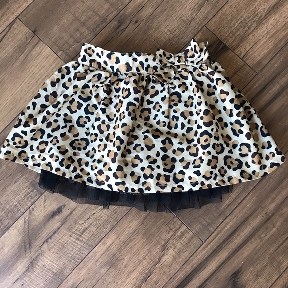 Sonoma Other - 🍀Sonoma leopard print skort black tulle & bow, 5